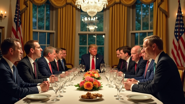 From Cook to Zuckerberg: Trump hosts tech titans at White House dinner; Musk no show