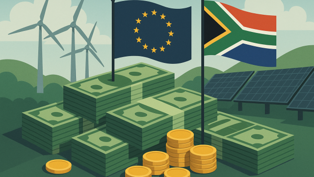 EU pledges €11.5B to South Africa as green energy race intensifies