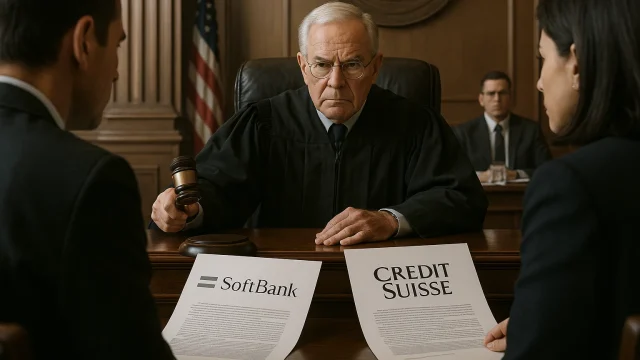 What’s behind Credit Suisse’s $440 million lawsuit against SoftBank and why it failed