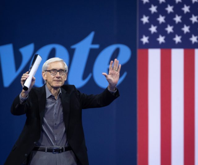 Early voting in Wisconsin slowed by label printing problems