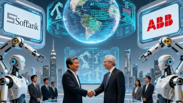 SoftBank to acquire ABB’s robotics unit for $5.4B in AI push