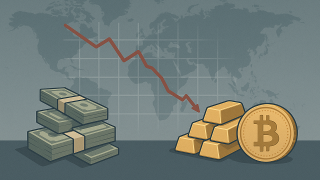 Gold and Bitcoin seen as key hedges by this market expert as global liquidity dries up