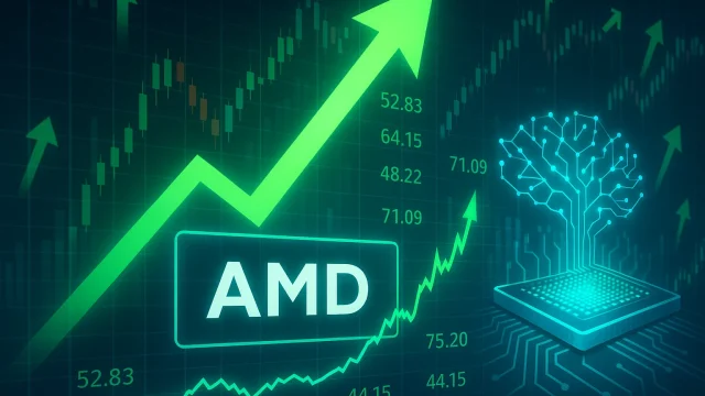 What’s fueling AMD stock’s monster rally today: AI deal, upgrades, or hype?