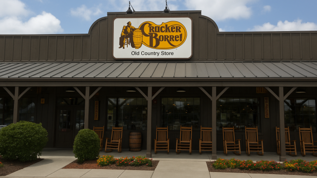Cracker Barrel shares slide after retailer cuts revenue outlook