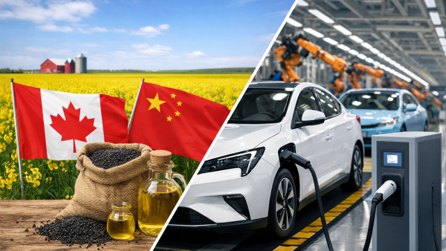 Canada, China look to ease trade rensions; Canola and EV tariffs adjusted