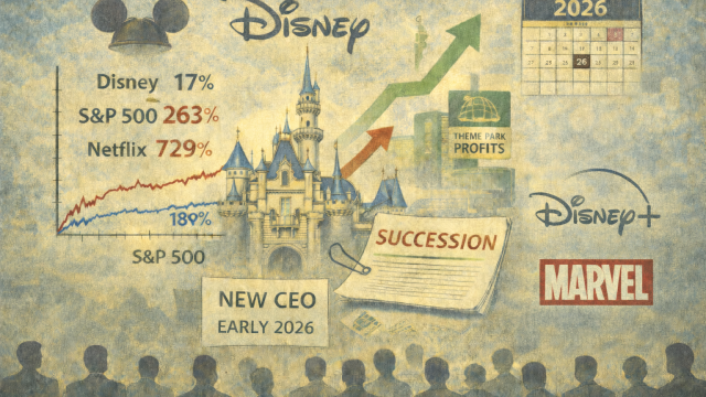 Disney expected to appoint new CEO in 2026; why is it crucial for the stock?