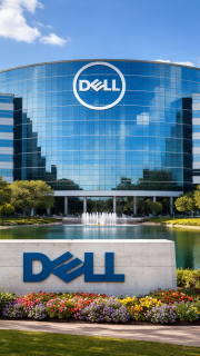 Dell stock forms inverted H&S pattern before earnings
