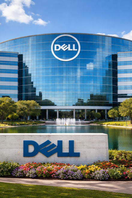 Dell stock forms inverted H&S pattern before earnings