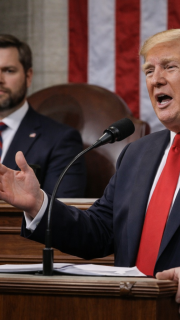 Trump hails ‘golden age’ economy in record State of the Union speech