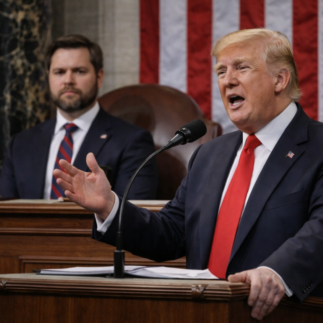 Trump hails ‘golden age’ economy in record State of the Union speech